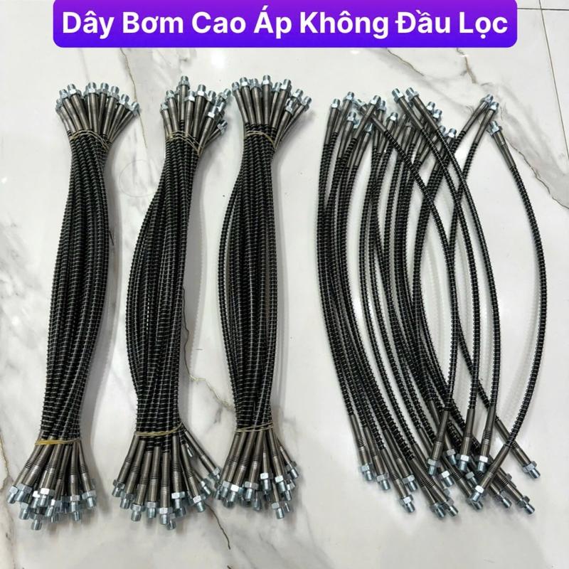  Dây Bơm Cao Áp Lẻ Không Đầu Lọc Thay Thế Cho Bơm Tay Và Bơm Máy 