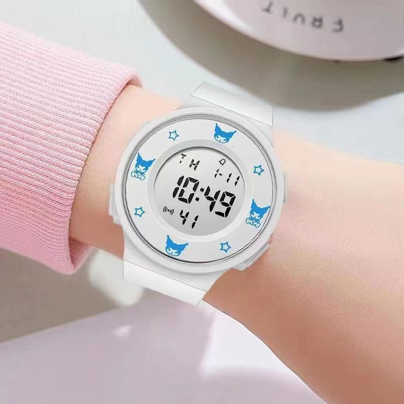 Đồng Hồ Điện Tử, Kulomie, Hàng Mới Về, Dành Cho Nữ, Thích Hợp Cho Học Sinh, Nữ Sinh Và Nữ Sinh Trung Học Cơ Sở Phong Cách Hàn Quốc, Thể Thao Trẻ Em, Không Thấm Nước 6