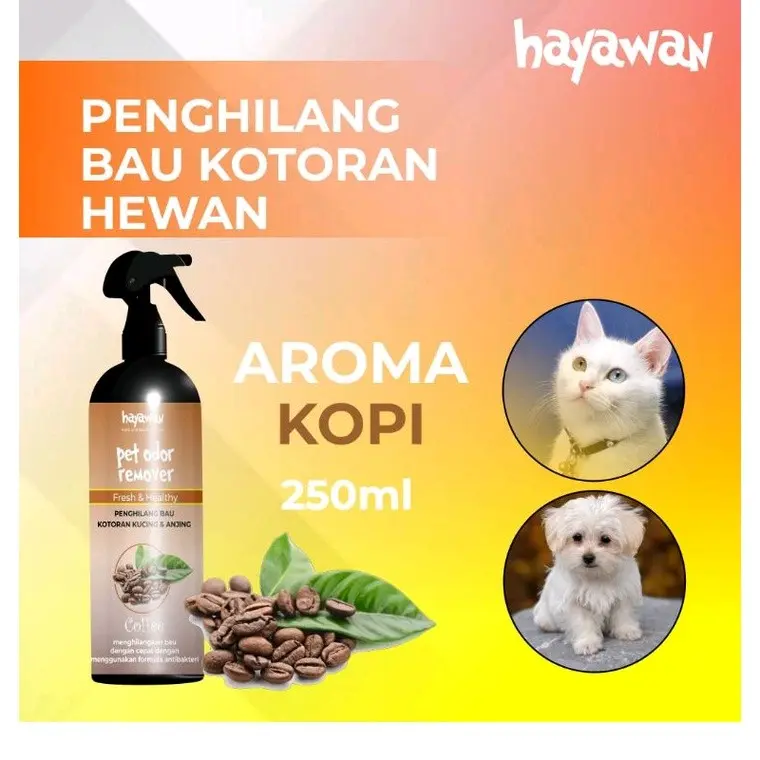 Pet Odor Remover Spray Penghilang bau Pesing pipis hewan anjing kucing hamster 6