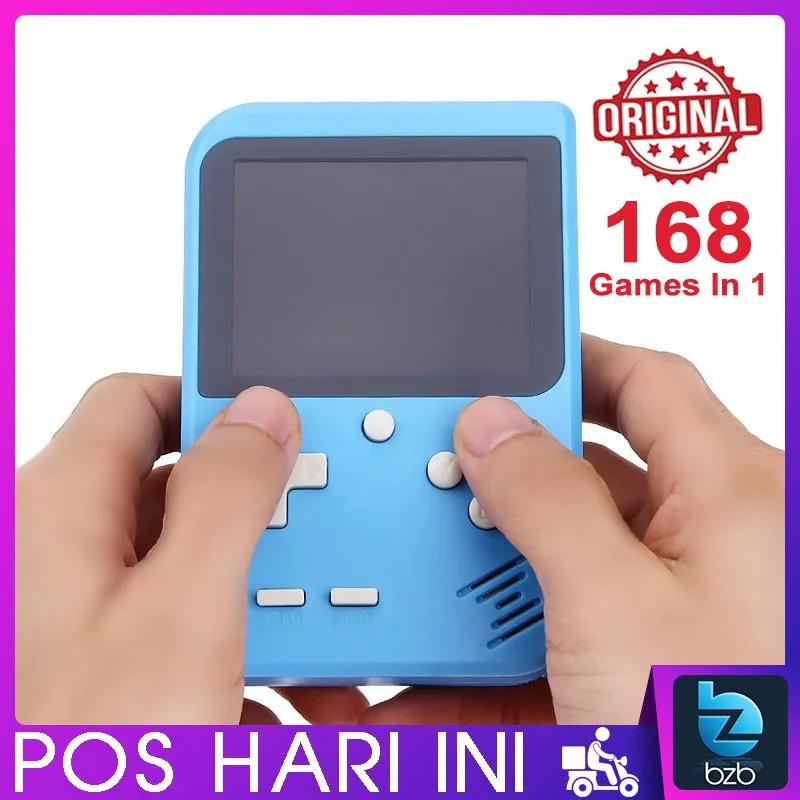 Product Introduction of Konsol Mini Gameboy Klasik Retro, ASLI 168 Permainan dalam 1, Konsol Permainan Pegang Tangan, Menyokong Keluaran AV, Mesin Permainan Boleh Dicas Semula 14