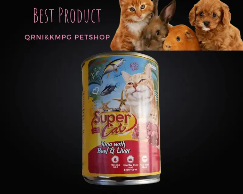 Supercat 400gr makanan kucing kaleng basah wetfood kucing 3