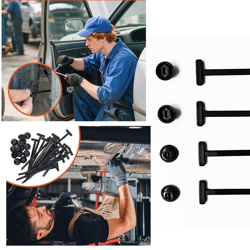 Ikat kabel serbaguna (termasuk paku hollow, kunci plastik tipe pasak) untuk mobil dan mobil listrik