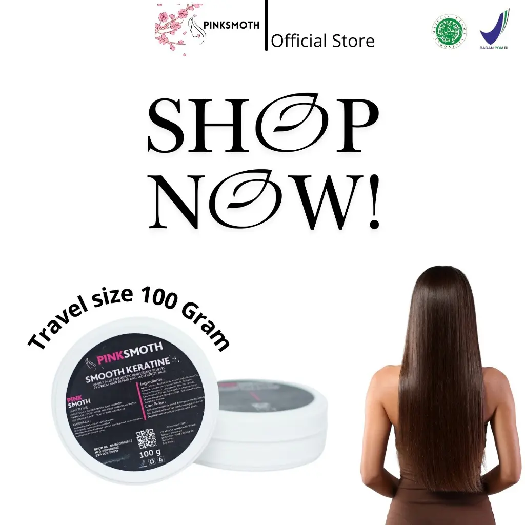 VIRAL BPOM - TRAVEL SIZE 100ML SMOTING KERATIN Pelurus Rambut Tanpa Catok