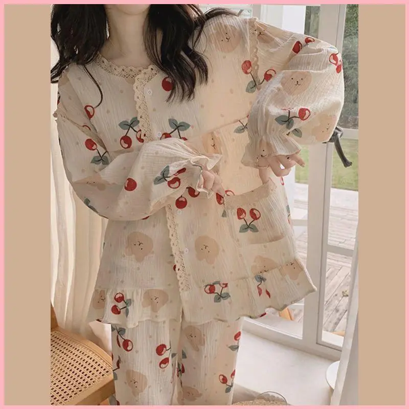 KEDOBSHOP {Có Sẵn Ship Hoả Tốc} Bộ Ngủ Nữ BD1, Đồ Ngủ Nữ Chất Đũi Xốp Mềm Mỏng Đồ Ngủ Cute, Bộ Ngủ Dài, Bộ Đồ Pijama
