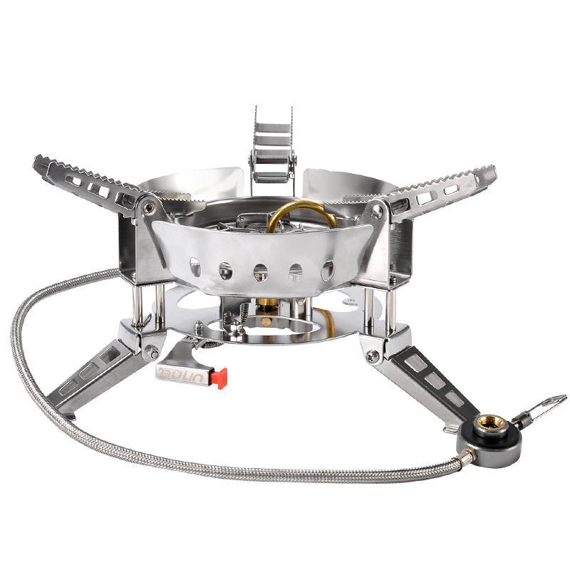 Product Introduction of Outdoor stove portable B17 picnic gas camping cooker windproof gas stove strong fire burner 4