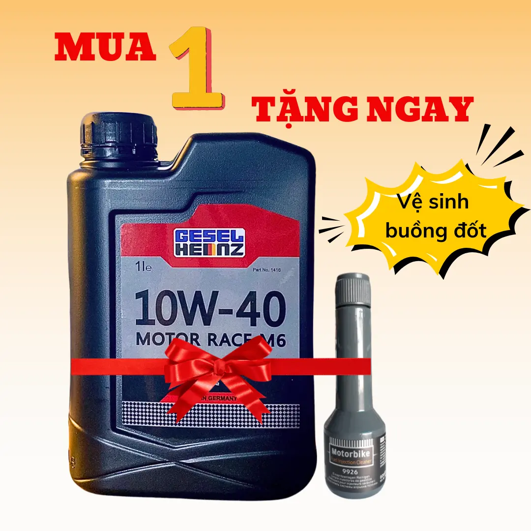 DẦU GESEL HEINZ FULL TỔNG HỢP DÀNH CHO XE SỐ KÈM QUÀ TẶNG