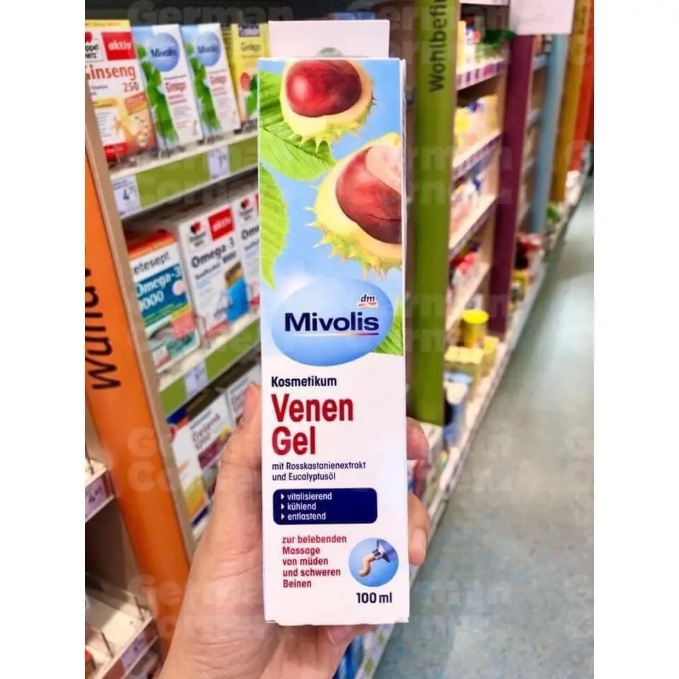 Kem Chống Giãn Tĩnh Mạch Mivolis Đức 100ml