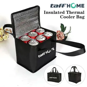 COD Cooling Cooler Bag Box Tas Pendingin Makanan Minuman Tahan Dingin Panas Bahan Aluminium Foil Besar Portable Untuk Traveling Jualan TaffHOME