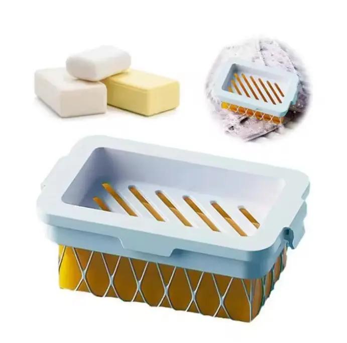 Product Introduction of Hộp Xà Phòng Lưới, Để Làm Sạch Và Bảo Quản Phòng Tắm, Máy Phân Phối Xà Phòng Tạo Bọt, Lưới Đàn Hồi Cao, Đĩa Xà Phòng Tạo Bọt 6
