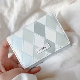 Ví nữ ngắn mini cute dễ thương đựng tiền bỏ túi gấp gọn nhiều ngăn thời trang Hàn Quốc đẹp giá rẻ cao cấp TAHYCO VN72 5