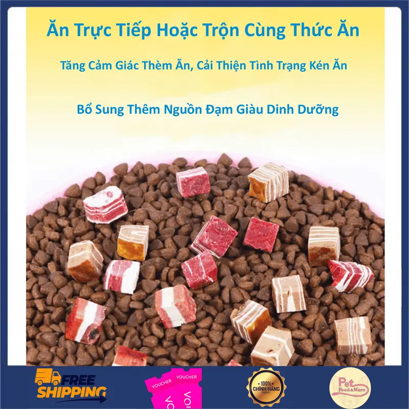 Bánh Thưởng Snack Gặm Giúp Làm Sạch Răng, Giàu Dinh Dưỡng Cho Chó Túi 100g 4