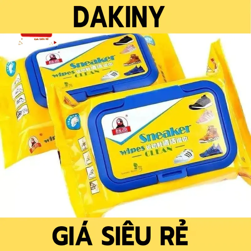 [Có Video] Gói 30 tờ giấy ướt lau giày chuyên dụng