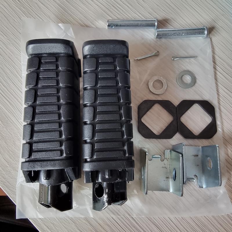 Bộ xếp gác chân sau cao su ex 135,sirius,jupiter chính hiệu cho ae gắn xe Phụ Tùng Phụ Kiện