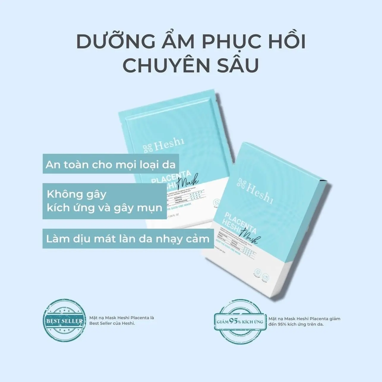 Mặt nạ giấy Heshi