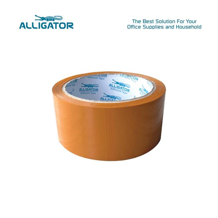 Gambar Alligator Lakban OPP Tape Clear dan Coklat - Clear dari Faber Castell Indonesia Kab. Bekasi 4 Tokopedia