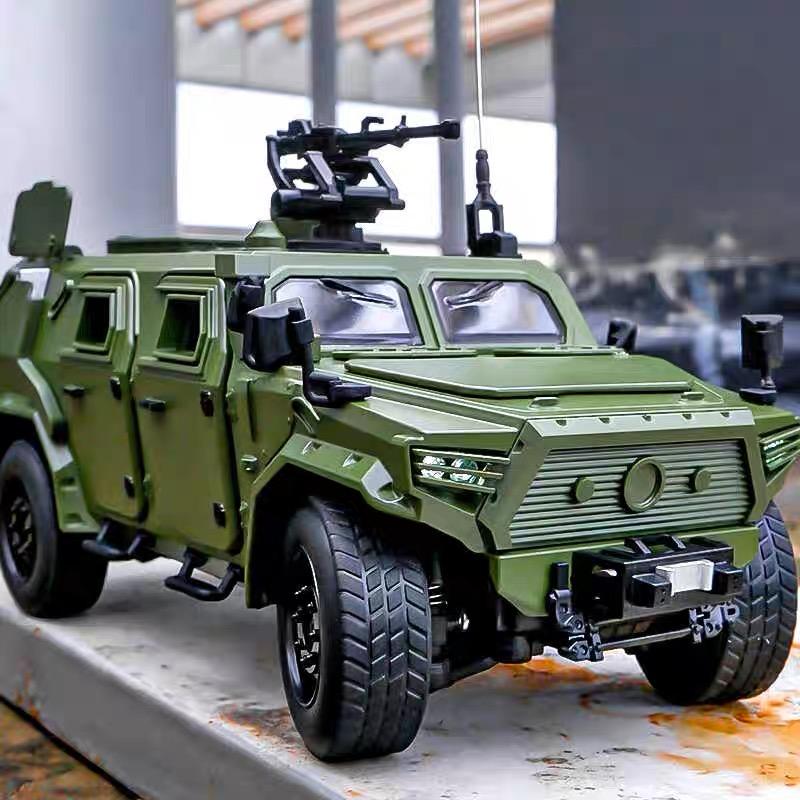 1:18 Armored Vehicles Anti Riot Vehicles Military Vehicle Alloy ...