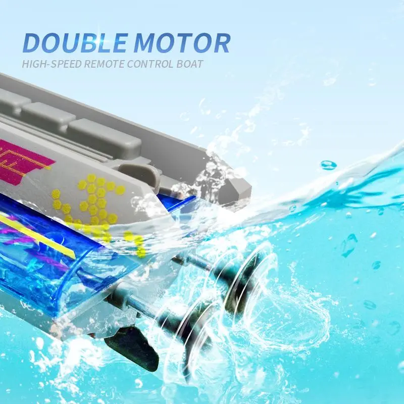 Remote Control Racing Yacht, 2.4G Remote-Controlled Boat with Long-lasting Battery Life, High-speed Racing Boat, Summer Water Toy, Outdoor Toy 5