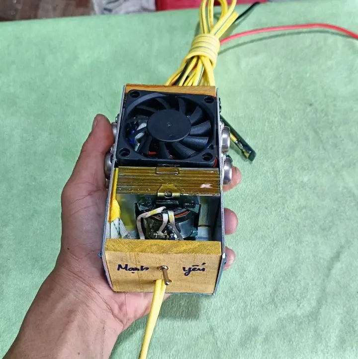 Máy tạo dòng điện 4s4d mini siêu gọn  nhỏ