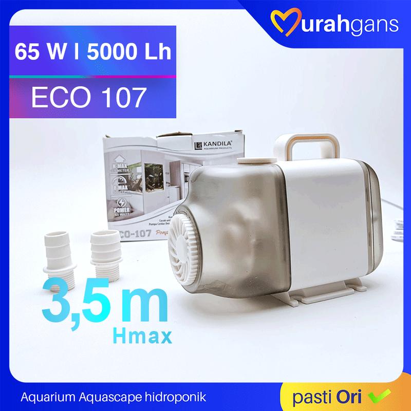 Product Introduction of Pompa Celup Aquarium Kolam KANDILA ECO 107 Power Head 5000 Lh 24