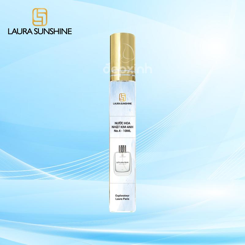 Nước hoa nam Laura Sunshine #04 Explorateur 10ml - Độc đáo, Trẻ trung, Năng động