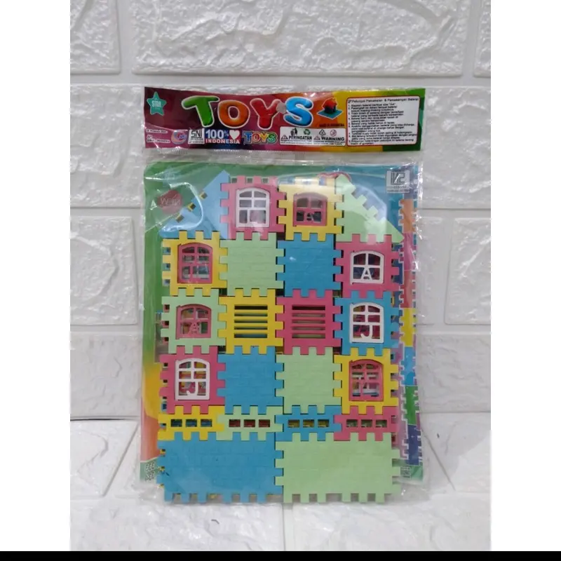 MAINAN BONGKAR PASANG RUMAH TERMURAH KODE 333 Game Cowok Cewek Anak Blok Toys Anak Blok Toys 6