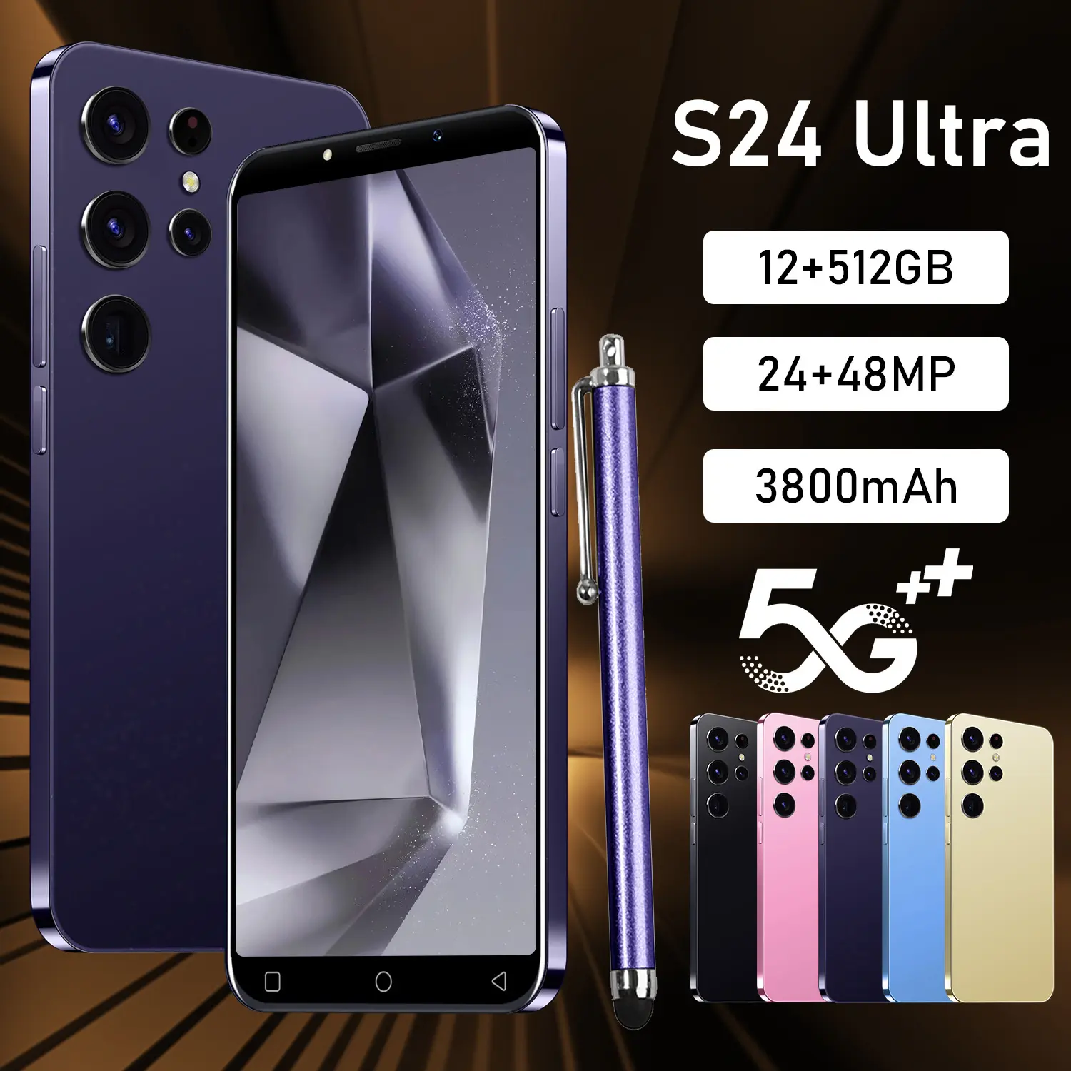 Hot selling cross-border mobile phone S24 ultra5.0 inch Android