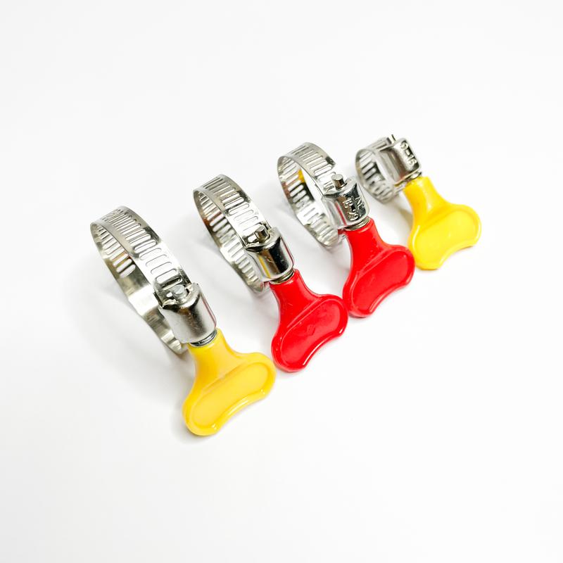 Cổ Dê Cánh Bướm Inox 201, Đai Siết Ống Cánh Bướm Giá Rẻ 201