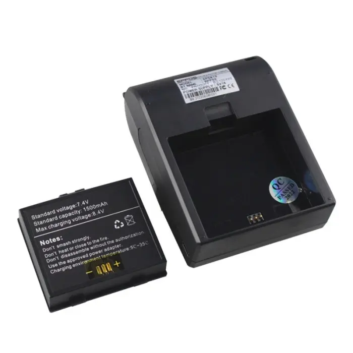 Eppos EP5813 Mini Mobile Printer Thermal Bluetooth 58mm Portable RPP02N EP 5813 Print Struk PPOB Mokapos Qasir Pawoon EP-5813 Baterai Hitam Paper Label 3