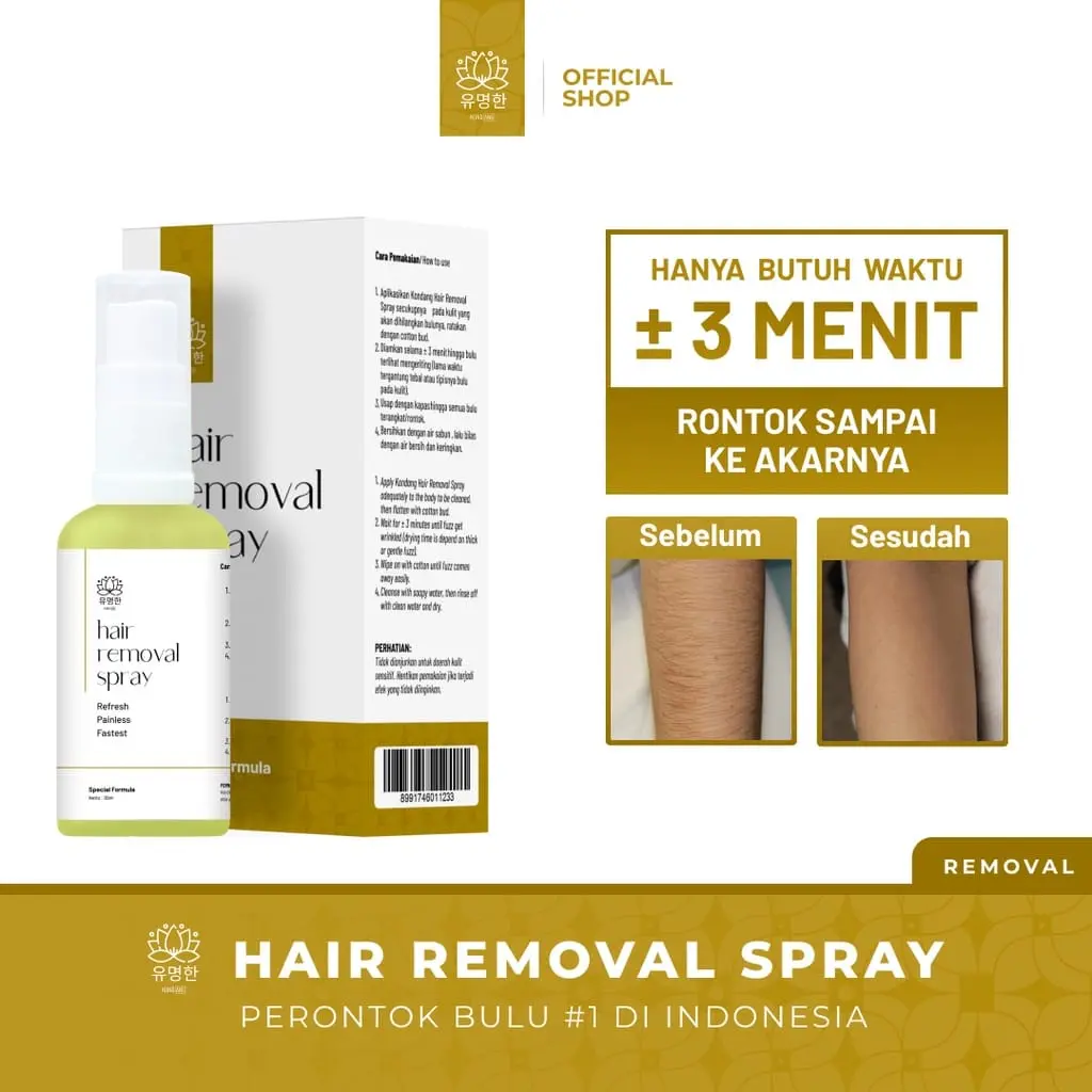 Kondang Hair Removal Perontok Bulu Kaki Ampuh Tanpa Rasa Sakit
