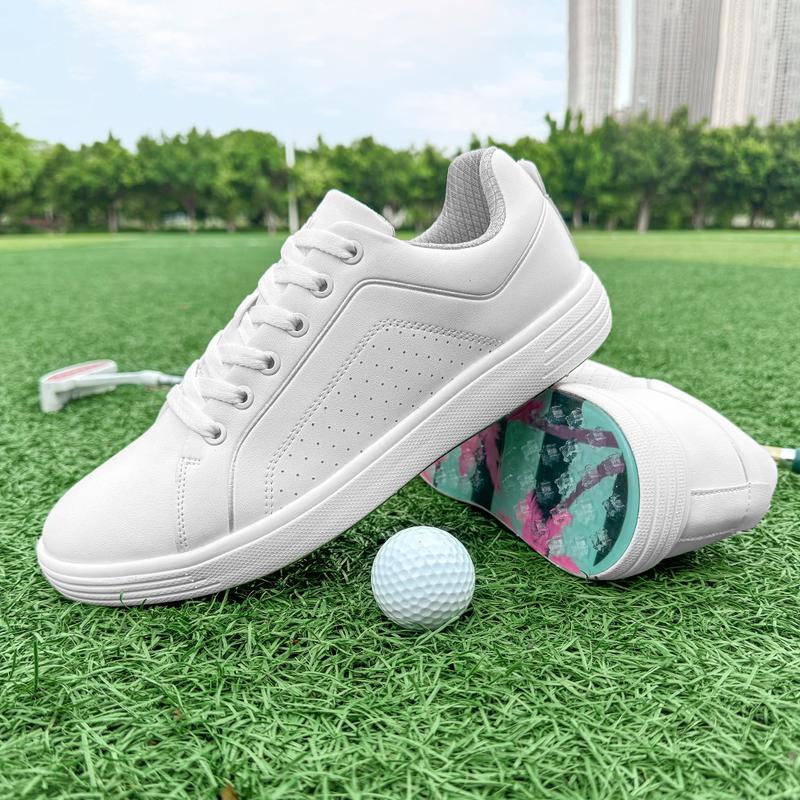 Product Introduction of Couple Golf Shoes Men 2024 Comfortable Non-slip Outdoor Golfer Training Spikeless Casual Leisure Walking Golf Sneakers 1