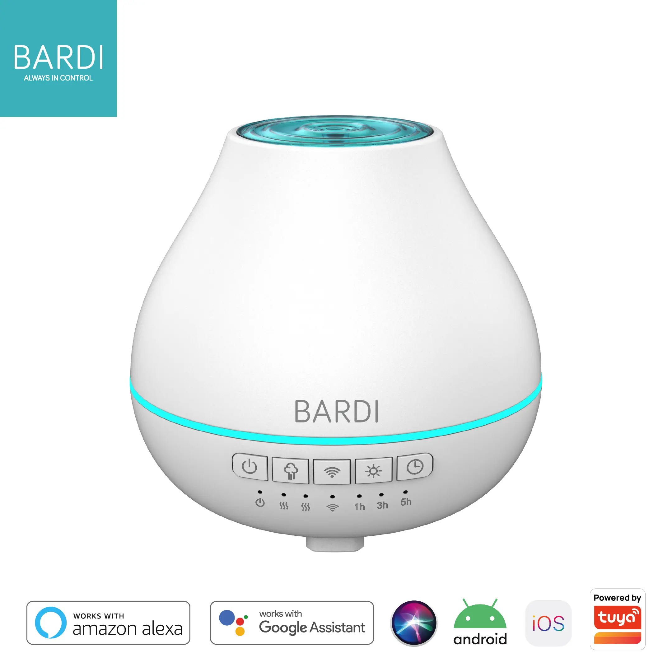 BARDI Smart Aroma Diffuser / Aroma Theraphy Dengan lampu tidur rgbww