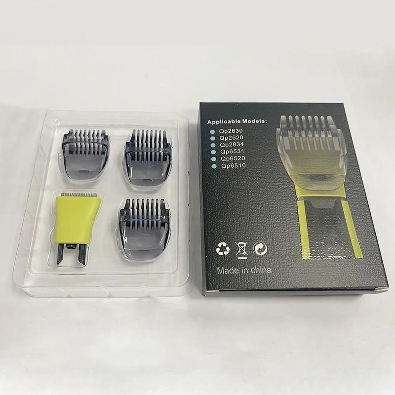 Product Introduction of 4 Pieces Men's Manual Comb Beard Razor Head Replacement Blade for Philips OneBlade Razor Men's Shaver Beard Trimmer Blades Replacement Accessories 42