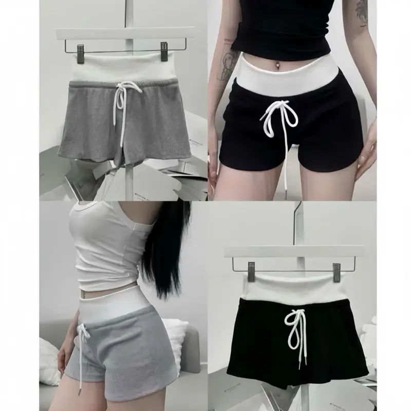 QUẦN ĐÙI NỮ THUN TĂM CẠP BO DỄ MẶC THOÁNG MÁT