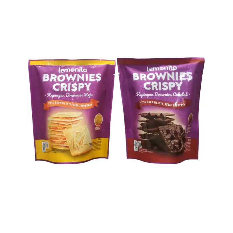 Lemonilo Brownies Crispy 35gr - Camilan Sehat 1