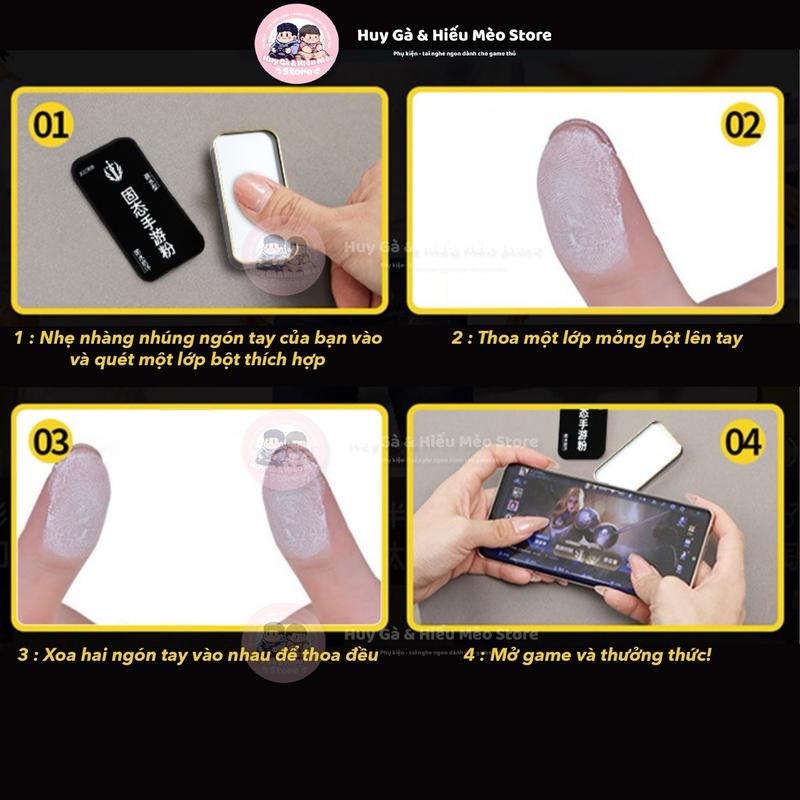 [Phấn chơi game cao cấp] Giúp chống mồ tay, chống rít khi chơi game. (Kháng nước, kháng mồ hôi) Chơi Điện Tử 4