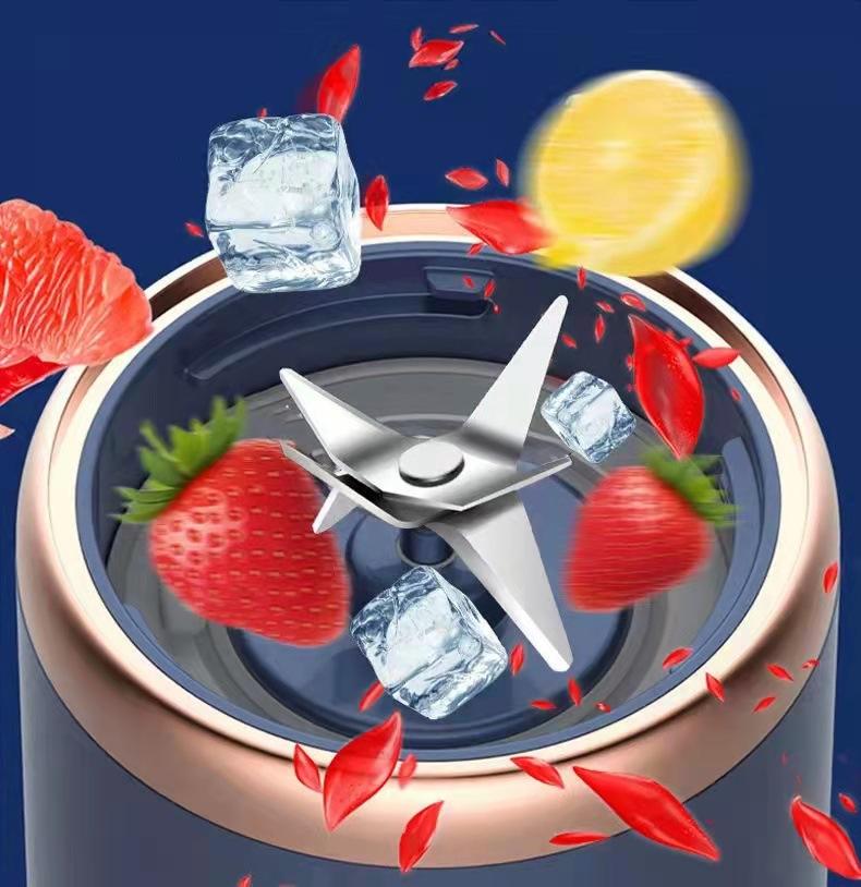 Product Introduction of Juicer Cup Portable Charging Small Household Juice Cups Student Automatic Multifunction Juicer Powerful power, fast juicing, one-button cleaning function, multi-scene applicable juicer 5