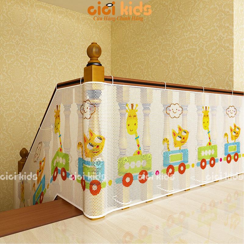 Lưới Chắn Cầu Thang, Lưới Chắn Ban Công CiCi Kids - An Toàn Cho Trẻ Nhỏ Cho Bé