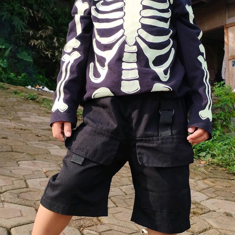 Celana kargo anak pendek/celana kekinian/celana pendek/celana anak 3