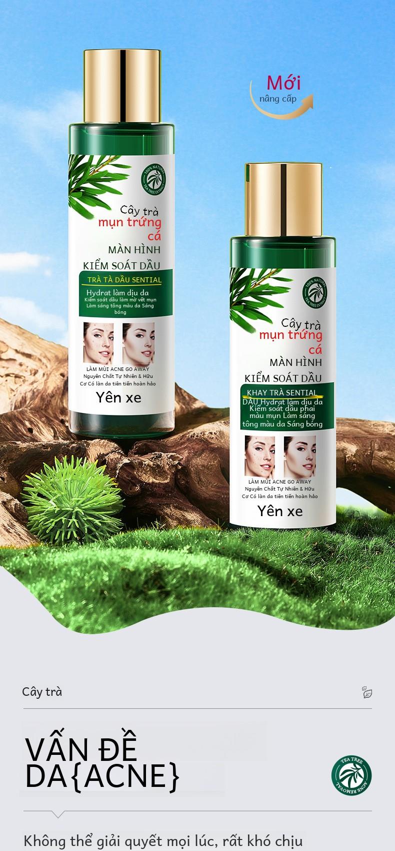 Product Introduction of Bộ Chăm Sóc Da Cây Trà, SADOER, 5 Món, Làm Sạch, Dưỡng Ẩm, Dưỡng Ẩm Skincare Làm Đẹp Da Serum Cho Bé sữa _ 9