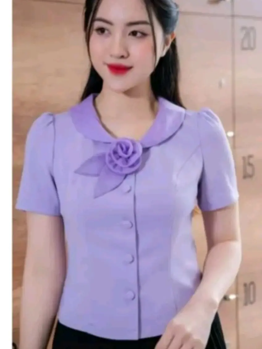 ÁO KIÊU CÔNG SỞ THANH LỊCH M0077