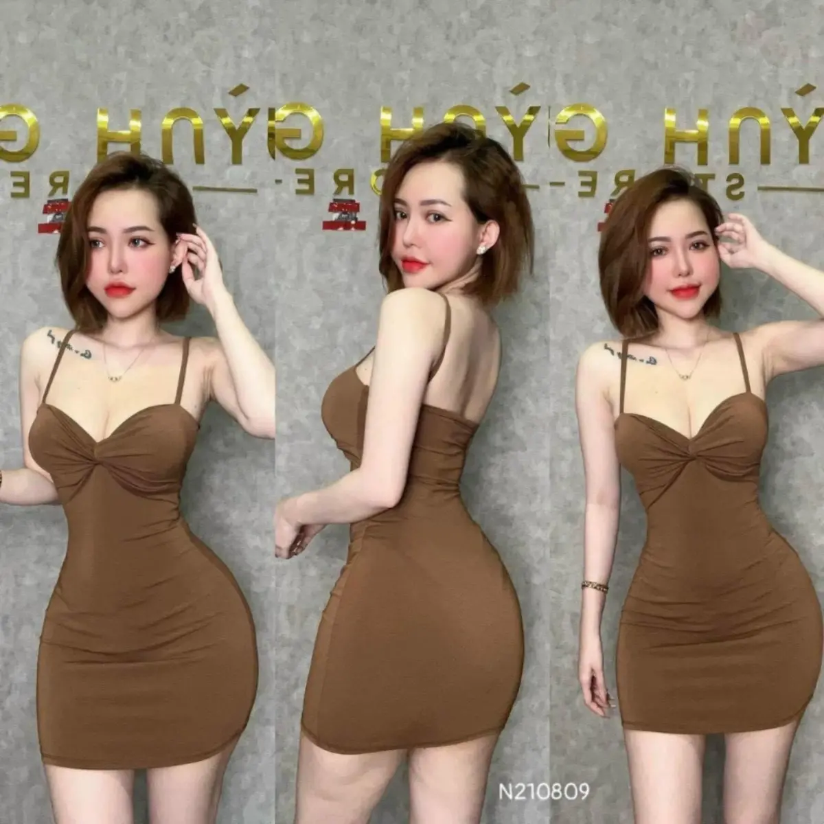 Đầm Body Nữ JACO D110 2 Dây Gợi Cảm – Dáng Ngắn Bo Ngực, Chất Vải Mềm Mịn, Sexy Sang Chảnh