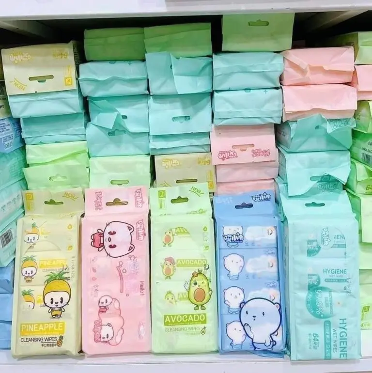 Khăn Giấy Ướt Mini Dễ Thương Bỏ Túi Tiện Lợi | Miso Store 5