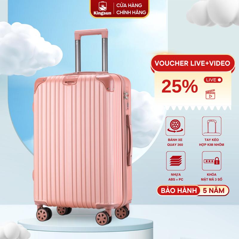 Vali kéo du lịch, vali kéo KS-033 Size 24