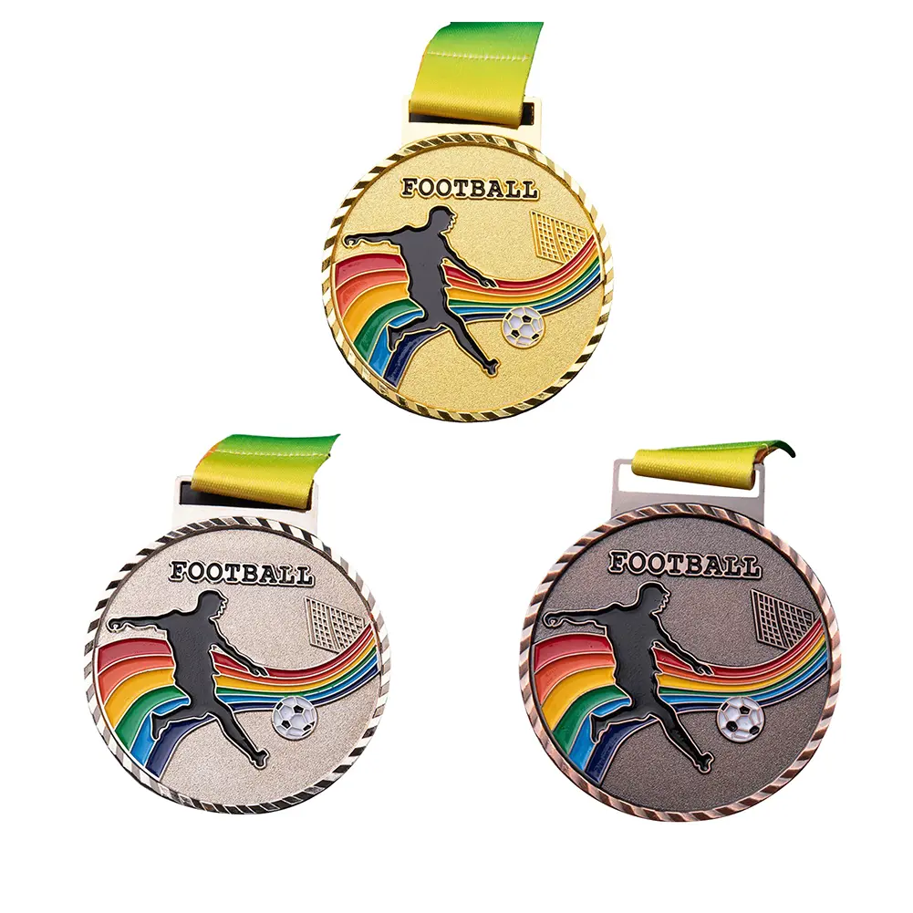 Pingat Permainan Bola Sepak, Emas, Perak, Tembaga, Pingat Peringatan Sukan Bola Sepak