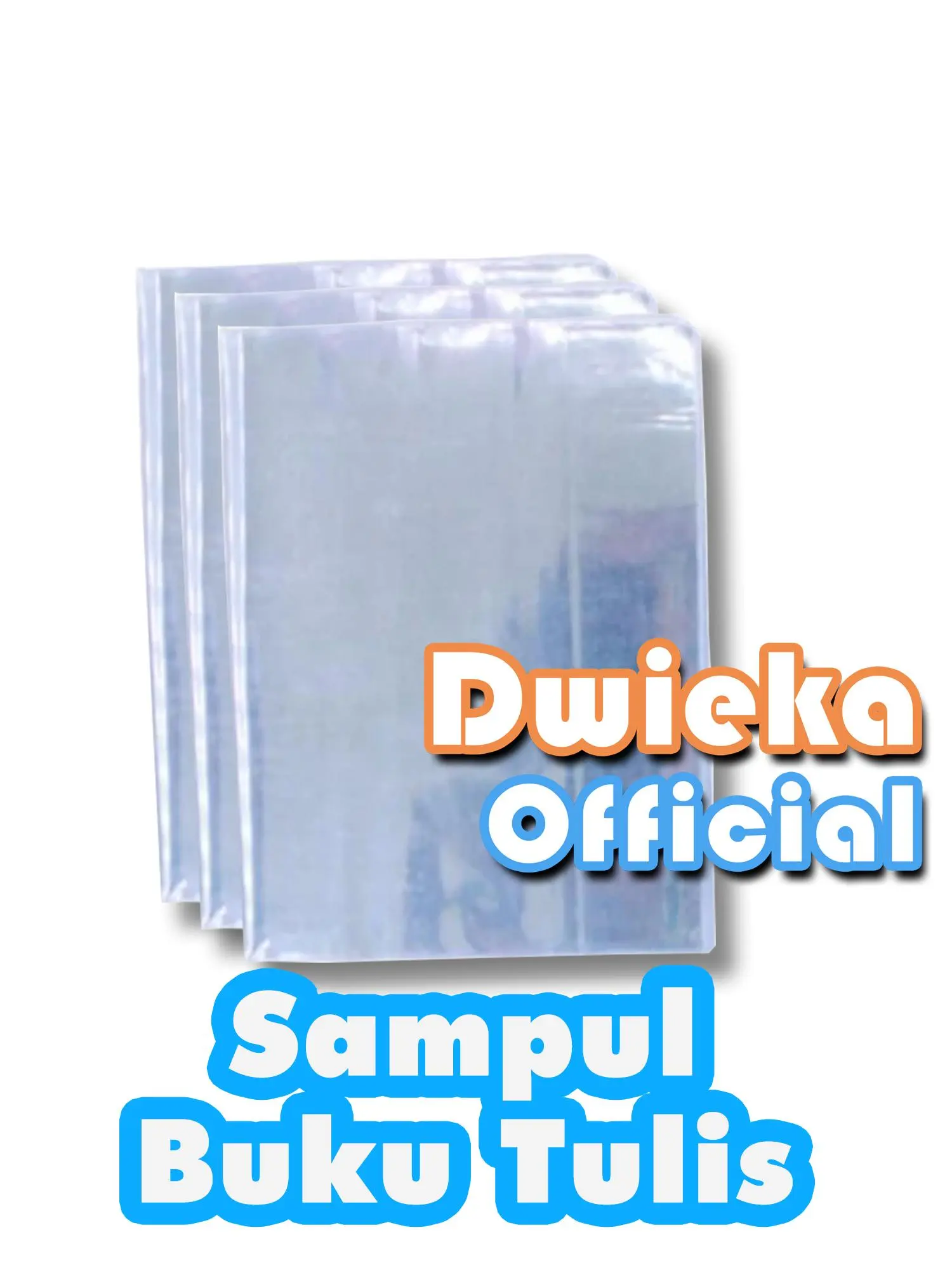 sampul plastik buku tulis BIG bening isi 10 Paper Stationery Transparan
