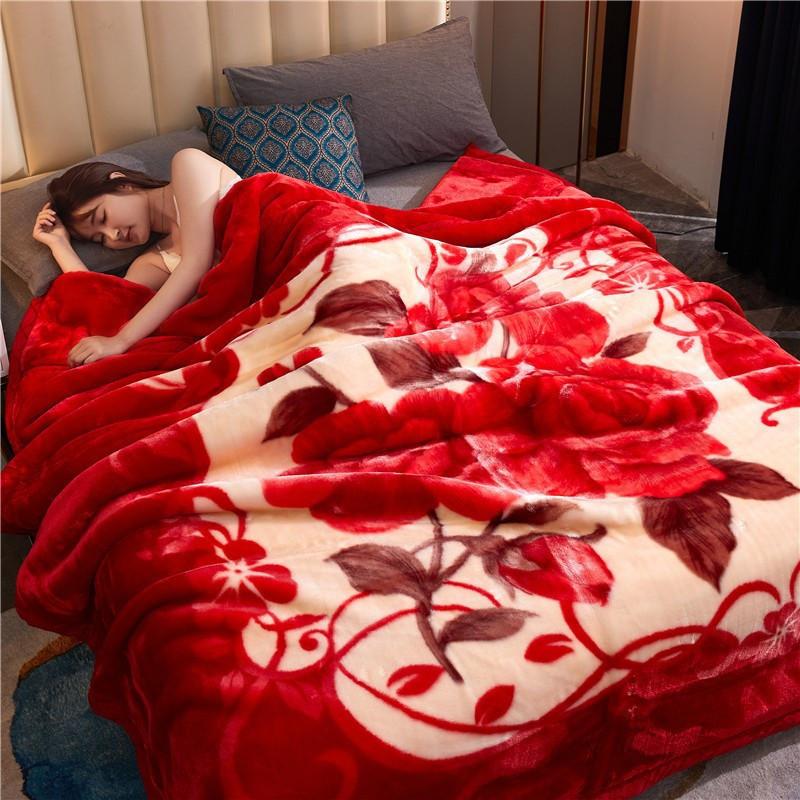 Chăn Tuyết Nhung Dày 2 Lớp Mềm Mại Ấm Áp Quanh Năm 1M6 x 2M - CHĂN TUYẾT NHUNG DÀY - CHĂN TUYẾT MỀN MỊN - MỀN TUYẾT NHUNG MỊN MÀU SẮC TƯƠI MỚI. VÀ ĐẶC BIỆT KHÔNG XÙ LÔNG HAY PHAI MÀU 0