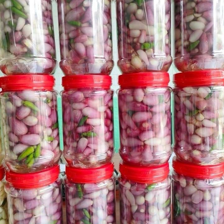  650g Hành Tím Lý Sơn Ngâm chua ngọt có ớt xiêm 