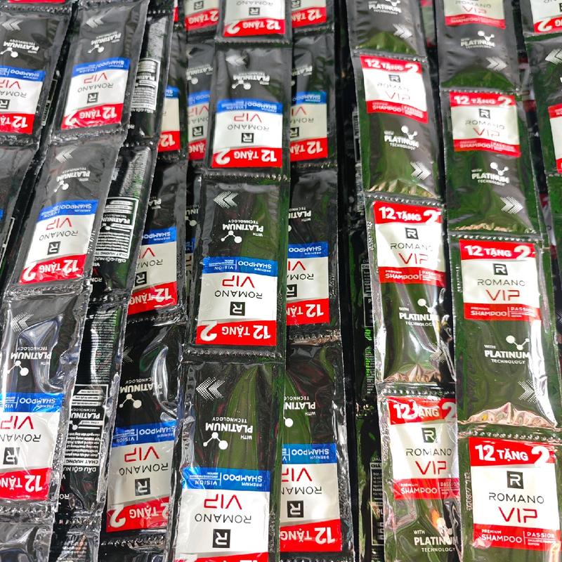 Combo 5 Dây Dầu Gội ROMANO Vip Hương Nước Hoa 