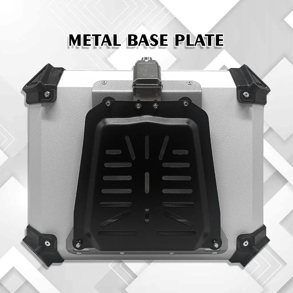 Moto Coffer HEXA 3 Alloy Top Box 45L Liters 6.8kg Compartment Moto Box Helmet Luggage Trunk Storage - TikTok Shop Philippines Moto Coffer HEXA 3 Alloy Top Box 45L Liters 6.8kg Compartment Moto Box Helmet Luggage Trunk Storage - TikTok Shop Philippines