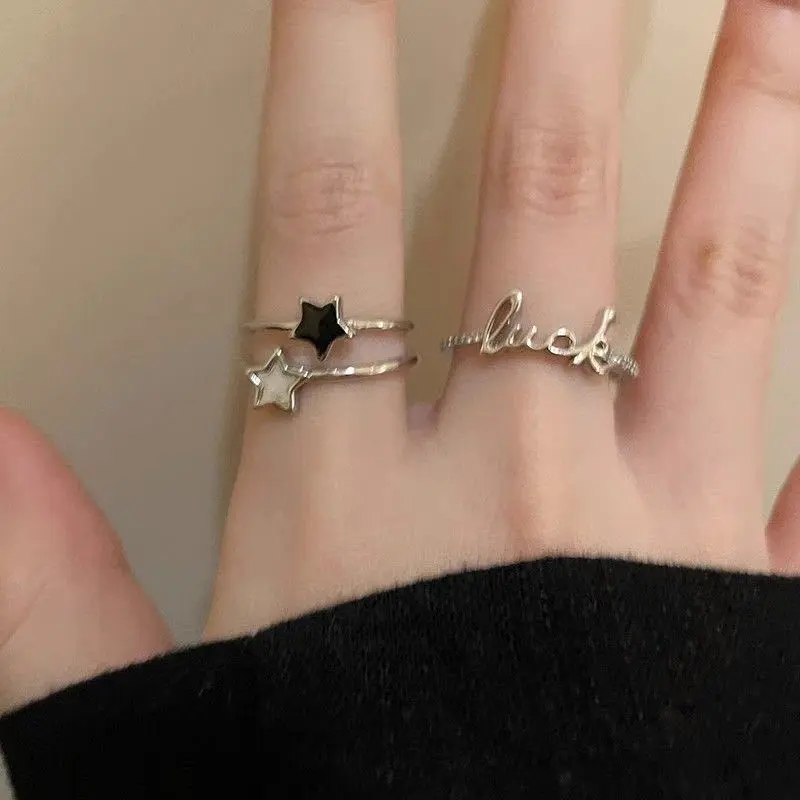 Cincin Set Motif Bintang Luck  Model Terbaru 1163 5